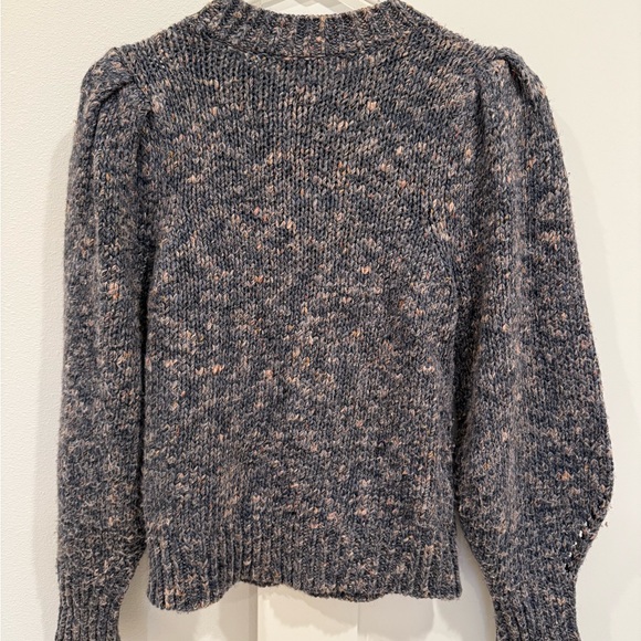 Madewell Pleat-Shoulder Pullover Sweater - Picture 3 of 6